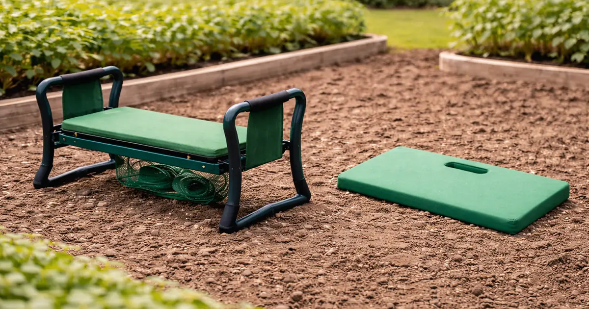 Garden Kneeler vs Kneeling Pad — Which One Do You Actually Need?